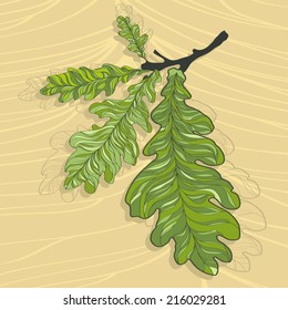 invitation with maple leaves