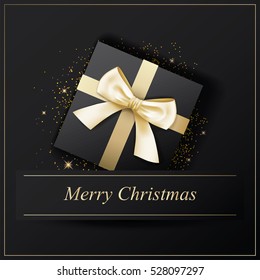 Invitation merry christmas poster banner and card design template.Happy holiday and new year with gift boxes theme concept.