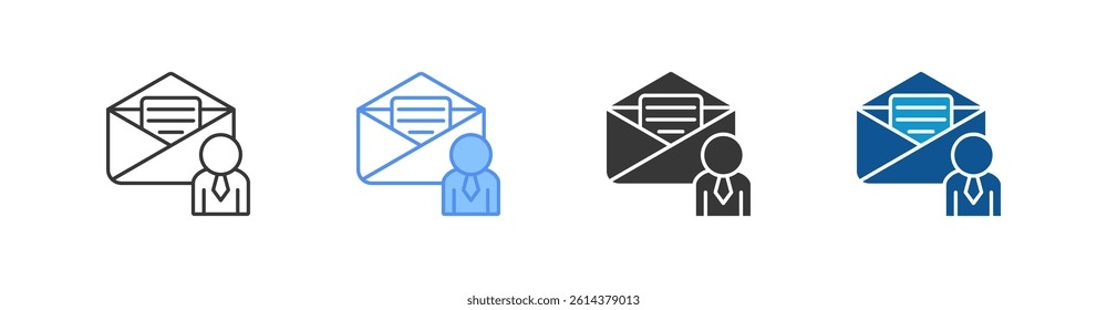 Invitation Multi Style Icon Sheet