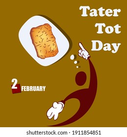 Invitation to the national cuisine holiday in the USA - Tater Tot Day