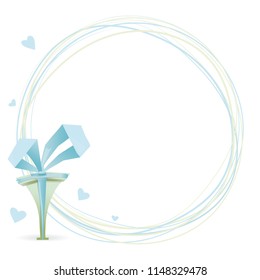 
Invitation to a party, Birthday, on holiday. Happy birthday, holiday card. Background holiday, gift, hearts, circle, vector. For your design  printing and web. 