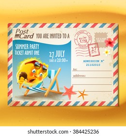  invitation summer party