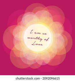 Invitation Valentine's day. Abstract vector background. Gift card with Love.