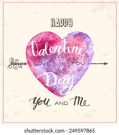 Invitation Valentine's day card