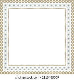 Invitation vector border design festival 