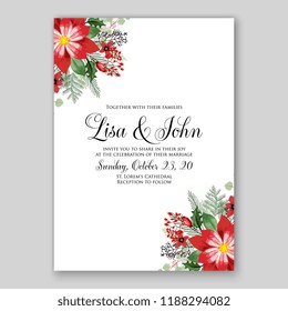  invitation vector Peony flower greenery digital background illustration template