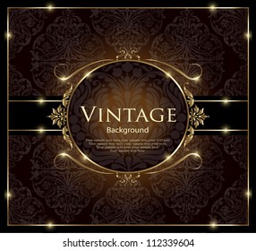 Invitation vintage card