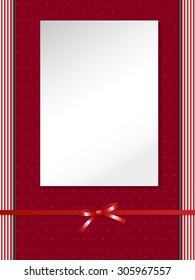 Invitation or wedding card