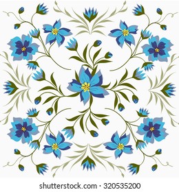 
Invitation or wedding card with abstract floral background.
 