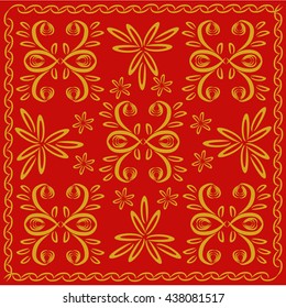 Invitation or wedding card with abstract floral background.
 
