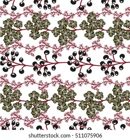 
Invitation or wedding card with abstract floral background.
 