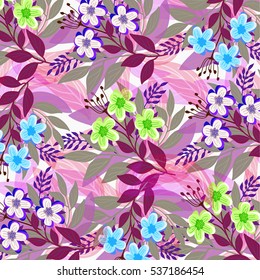 
Invitation or wedding card with abstract floral background.
 