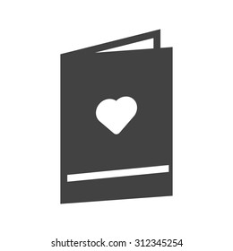Invitation, wedding, card icon vector image. Can also be used for wedding. Suitable for use on web apps, mobile apps and print media.