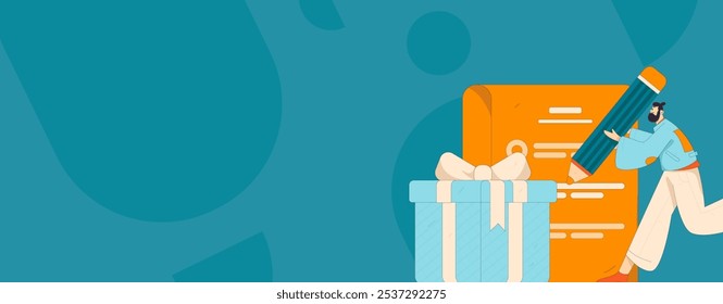 Convidar amigos para realizar questionário vetor plano conceito operação mão desenhada ilustração
