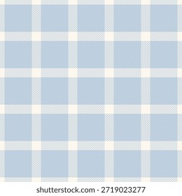 Invite seamless tartan vector, empty background fabric pattern. Goose foot texture check plaid textile in light and sea shell colors palette.