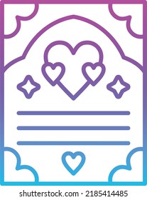 Invite vector icon. Can be used for printing, mobile and web applications.