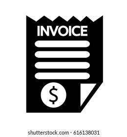 Invoice bill icon