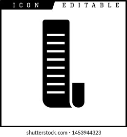 Invoice, bill icon suitable for info graphics, websites and print media and interfaces. Line vector icon