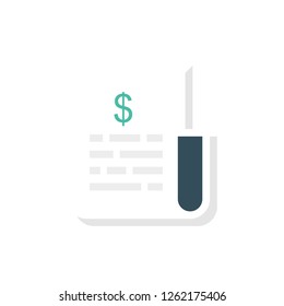 invoice   bill  receipt  