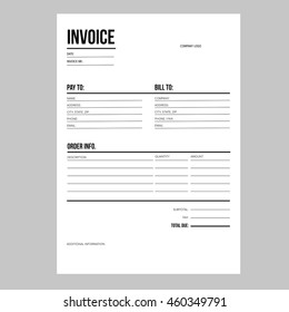 Invoice Receipt Template from image.shutterstock.com