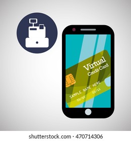 Invoice concept with icon design, vector illustration 10 eps graphic.