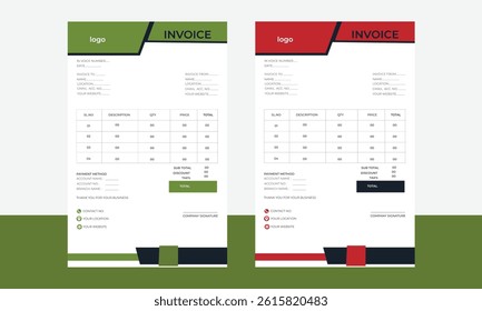 Invoice Design, From budget and procurement to cart, cash,