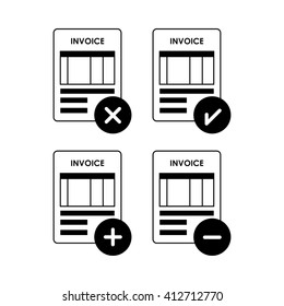 Invoice design. business icon. finance concept
