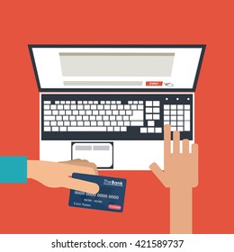 Invoice design. Money icon. Colorful illustration, vector
