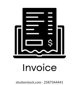 Invoice – Document Representing Billing and Financial Transactions