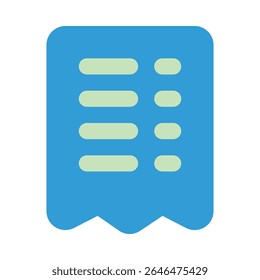 invoice duo tone icon editable vektor