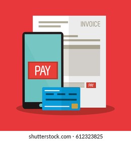 invoice economy related icons image 