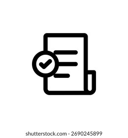 Icono de Factura para Facturación y Finanzas Documento