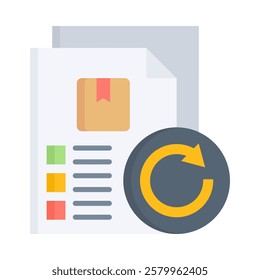 Invoice Icon Element For Design