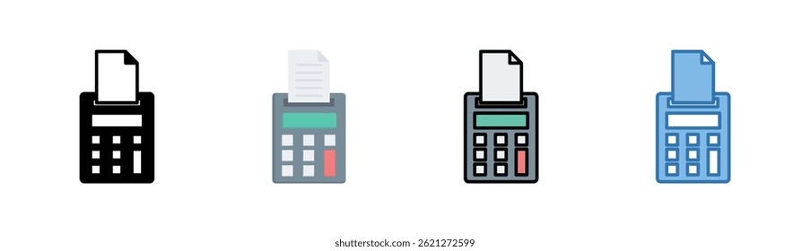 Elemento De Ícone De Fatura Para Design