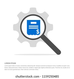 Invoice Icon - Free vector icon