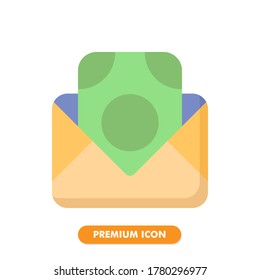 icono de factura aislado en fondo blanco. para el diseño de su sitio web, logotipo, aplicación, interfaz de usuario. Ilustración gráfica vectorial y trazo editable. EPS 10.