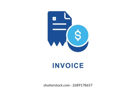 Invoice Icon Isolated On White Background