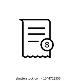 invoice icon template
