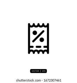 Invoice Icon Vector - Sign or Symbol