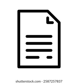 Invoice Icon Vector Symbol Design Illustration