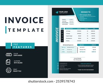 Invoice Template Design, Professional Invoicing Quotes, Price Invoices, Payment Agreement Templates, and Business Invoice Layouts