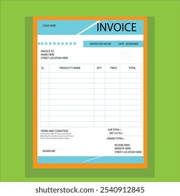 Invoice Template Radiant Amazing Fantastic Fabulous 