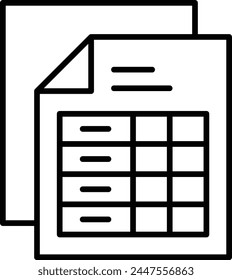 Icono de Vector de Factura. Se puede utilizar para la impresión, aplicaciones móviles y de Web.