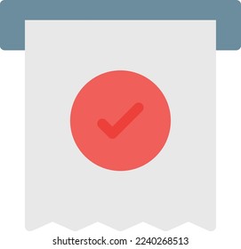 invoice Vector illustration on a transparent background. Premium quality symmbols. Line Color vector icons for concept and graphic design. 
