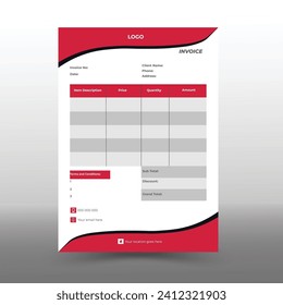 Invoicing quotes,money bills or price invoices set.
