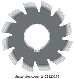 involute gear cutters for milling external spur gears