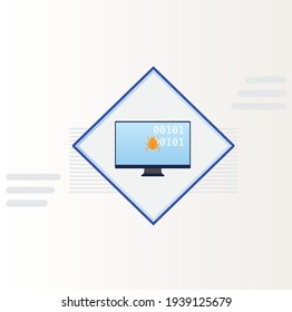 
invsetigate icon isolated white background