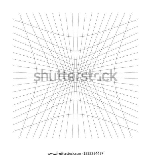 Inward, recess curved lines grid, mesh. Incline
compress hollow, indent, dent distortion. Compression, depression
negative space pattern. warp, deform lattice, grating or trellis
abstract element