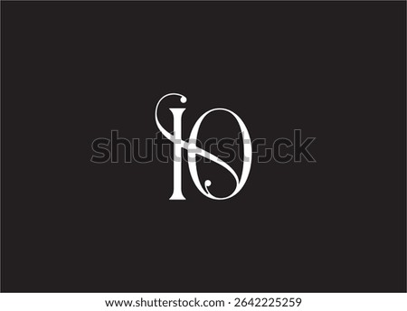IO Logo Design Creative and Modern Logo Design