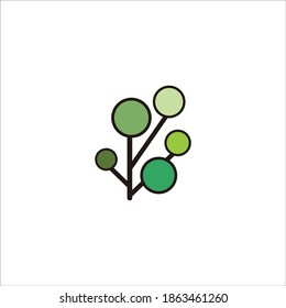 símbolo de logotipo iocn, plantilla vectorial